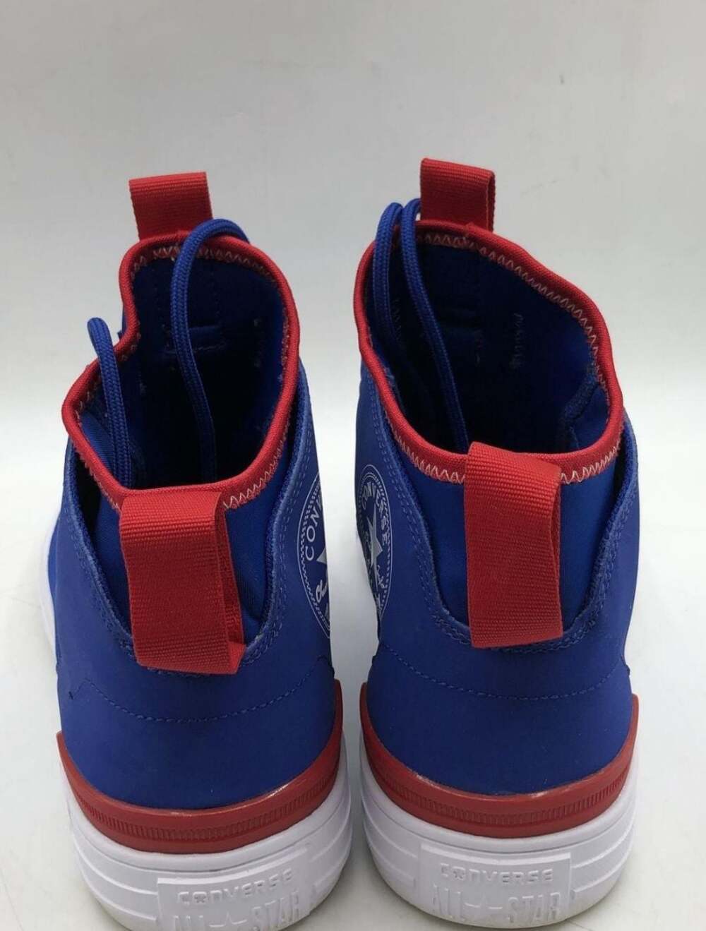 Converse Chuck Taylor All Star Ultra Mid Sneakers Blue Red 165341C - Picture 2 of 6
